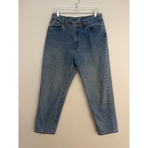 Vintage 90s‎ L.L.Bean Women's Relaxed Fit Double L Jeans High Rise  Denim Sz 12